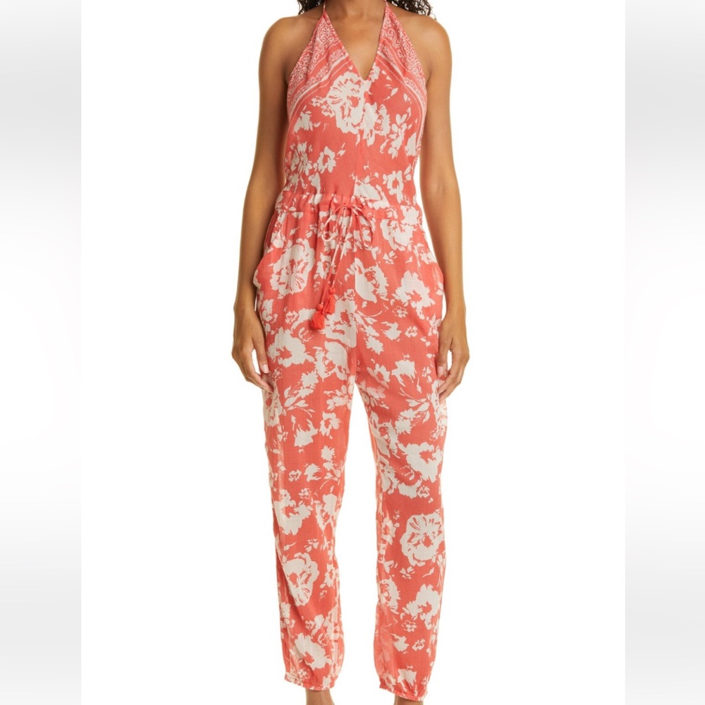Authentic Ba&sh Lady’s Jumpsuit Handkerchief Inspired
